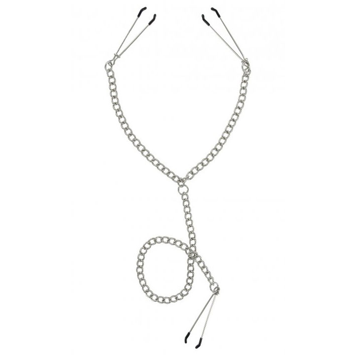 Nipple to Clit Tweezer Clamp Set Nipple to Clit Tweezer Clamp Set
